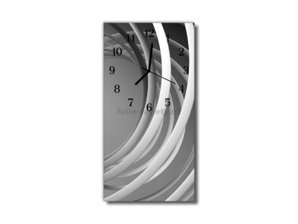 Nástěnné hodiny obrazové na skle - Design III