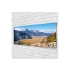 41472 obraz na skle hory 125 x 50 cm
