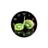 Nástěnné hodiny obrazové na skle - Kiwi
