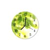 Nástěnné hodiny obrazové na skle - Listí