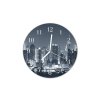 Nástěnné hodiny obrazové na skle - Most do města II
