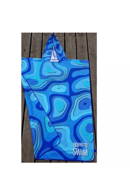 BornToSwim Pončo pro dospělé