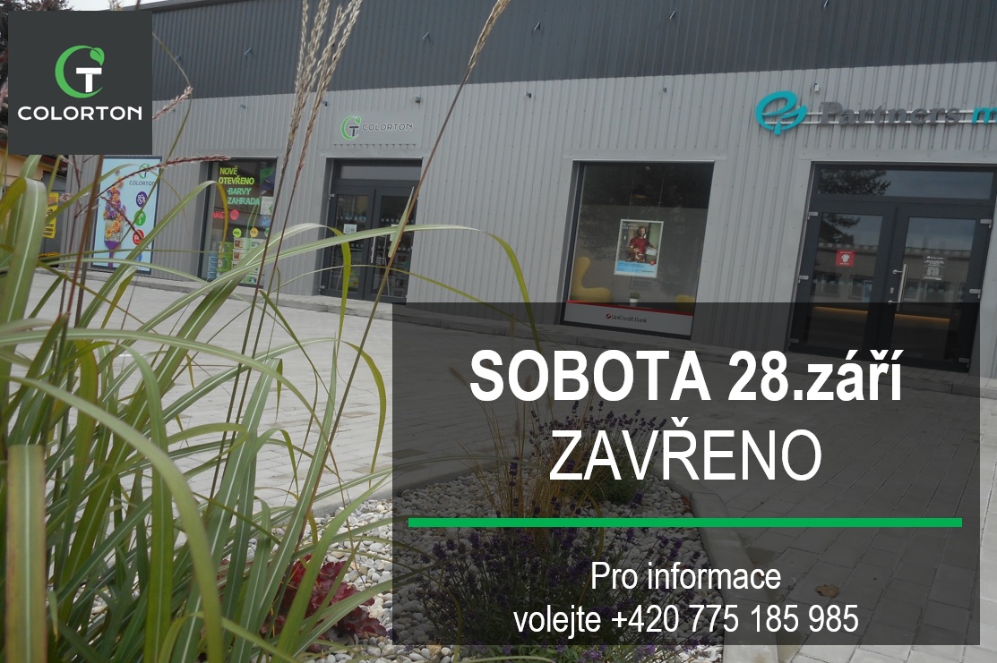 OTEVÍRACÍ DOBA 28.září 2024