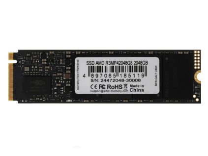 AMD Radeon M.2 PCIe 4.0 2280 2048GB, Retail (R3MP42048G8)
