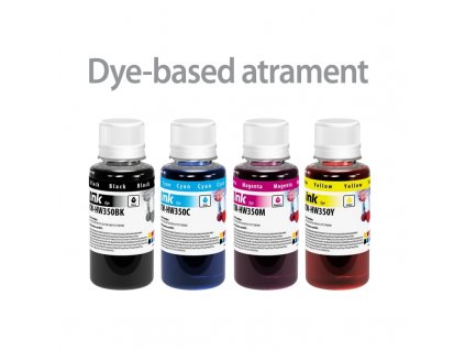 Atrament HP multipack 4x100ml - dyebased