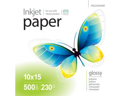 Photo paper PrintPro high glossy 230 g/m², 10х15, 500 sht (PGE2305004R)