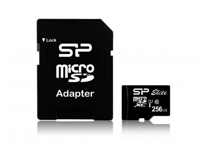 Pamäťová karta MicroSD TF_SDXC UHS-I, U, Class10, 256GB, (SP256GBSTXBU1V10SP)