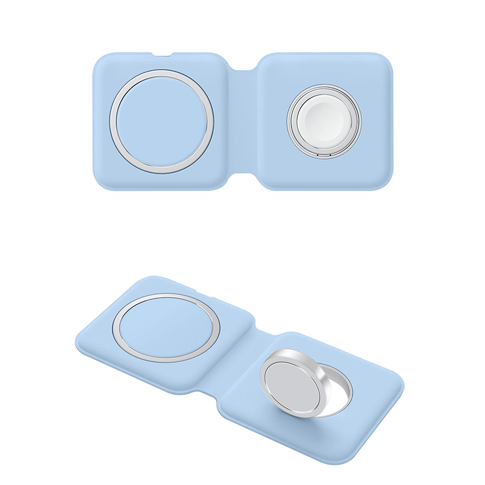 ColorWay Qi rýchlo nabíjačka MagSafe Duo 15W pre Iphone, modrá (CW-CHW32Q-BL)