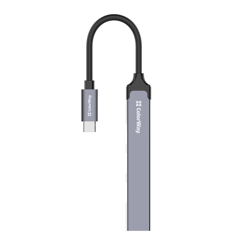 USB hub ColorWay USB-C 4v1 3xUSB 2.0 / 1xUSB 3.0 (CW-HUB04)