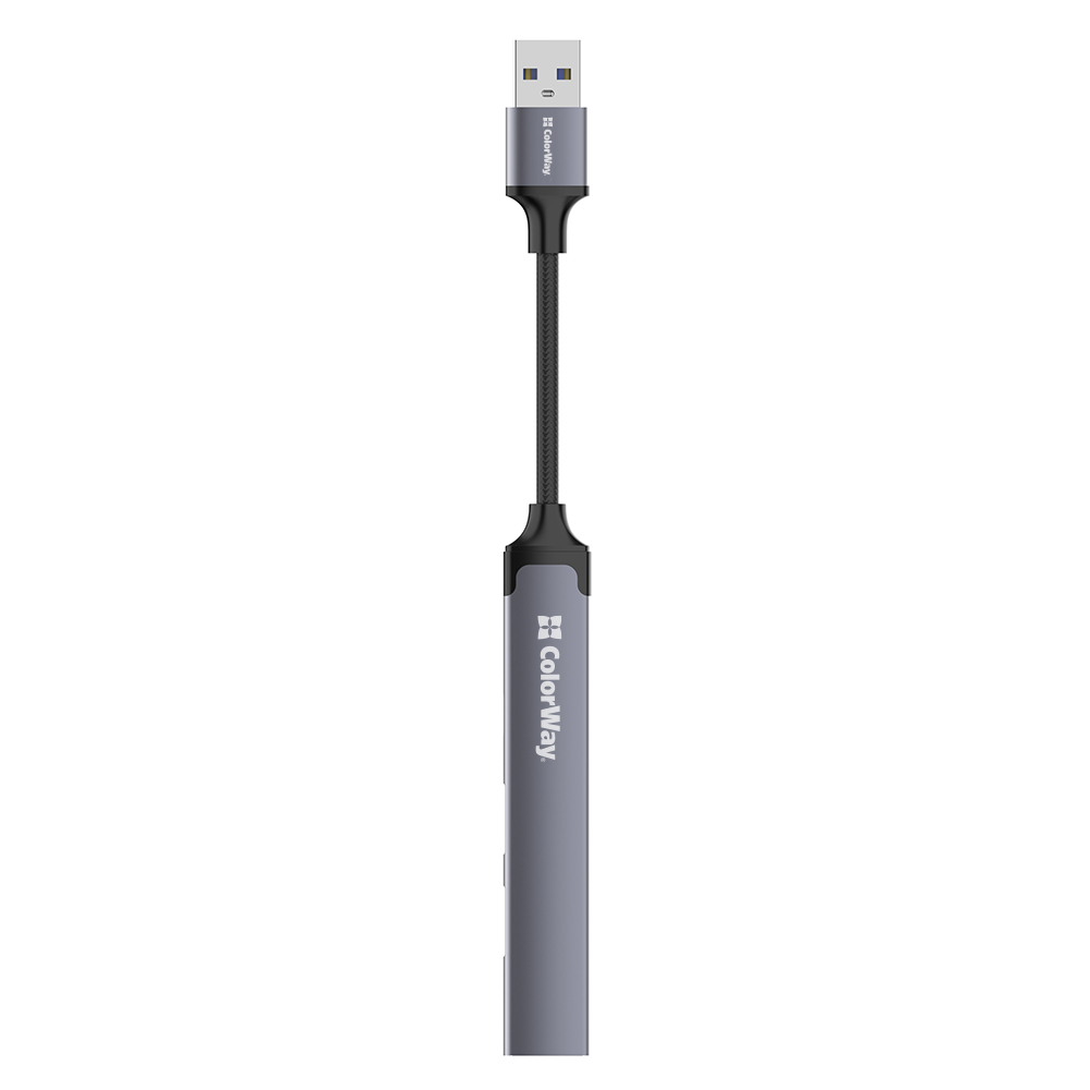USB hub ColorWay USB-A 4v1 (2xUSB 2.0 / 1xUSB 3.0 / 1xUSB Type-C) (CW-HUB05)