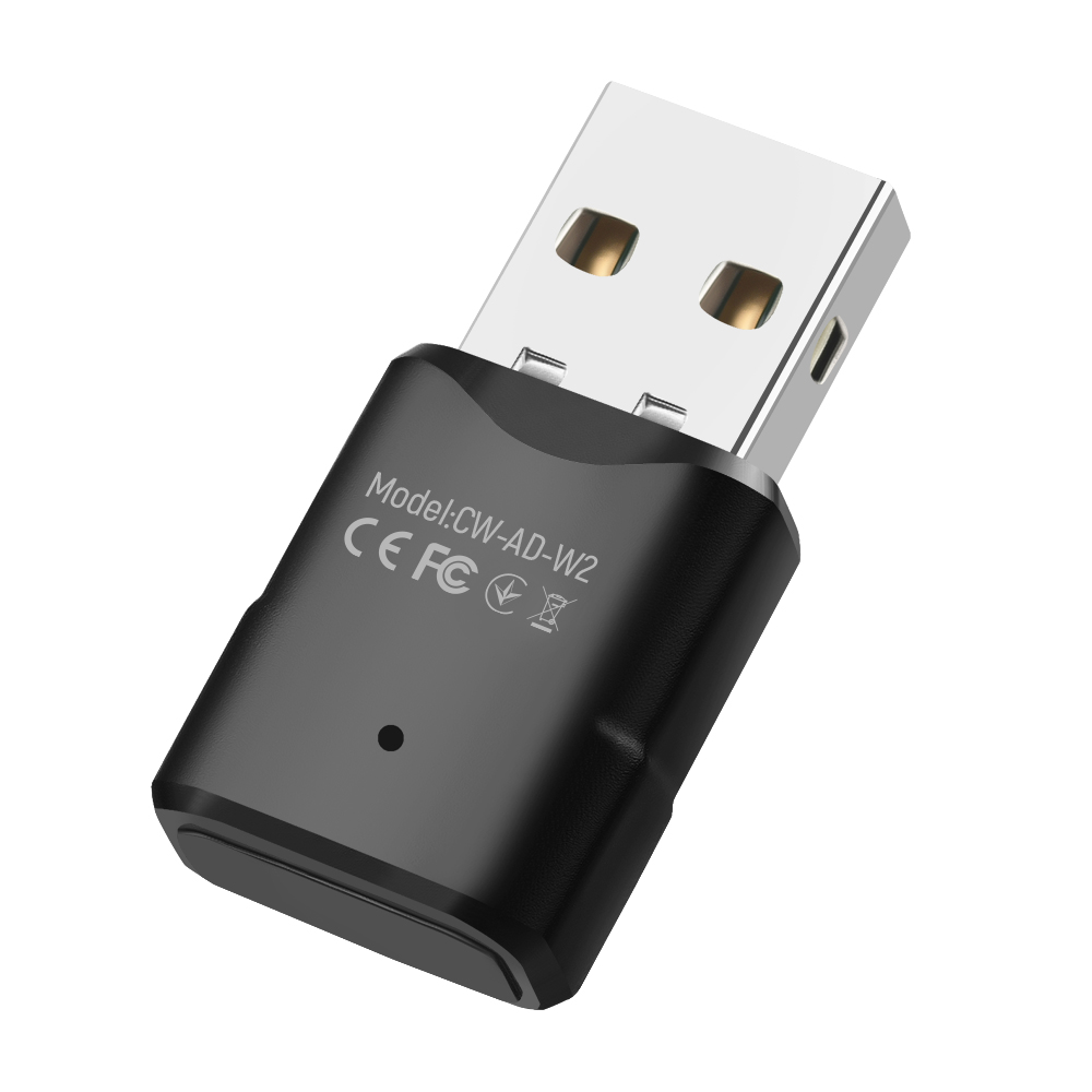 ColorWay Adaptér Wi-Fi dual-band (2.4 GHz/200 Mbps + 5 GHz/433 Mbps) (CW-AD-W2)