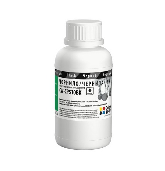 ColorWay Atrament Canon black (pigment) - 100ml