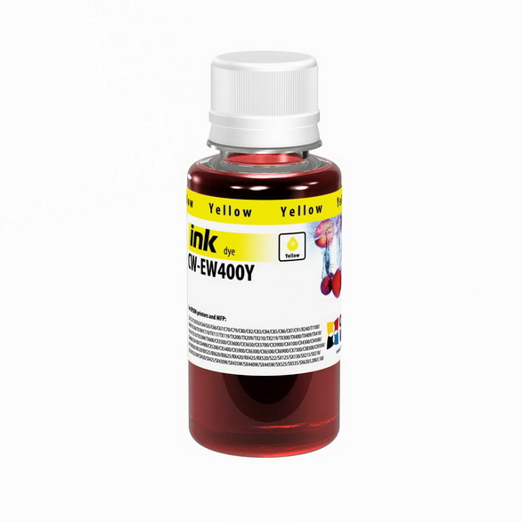 ColorWay Atrament Epson Yellow - 100ml (pre 4-farebné tlačiarne)