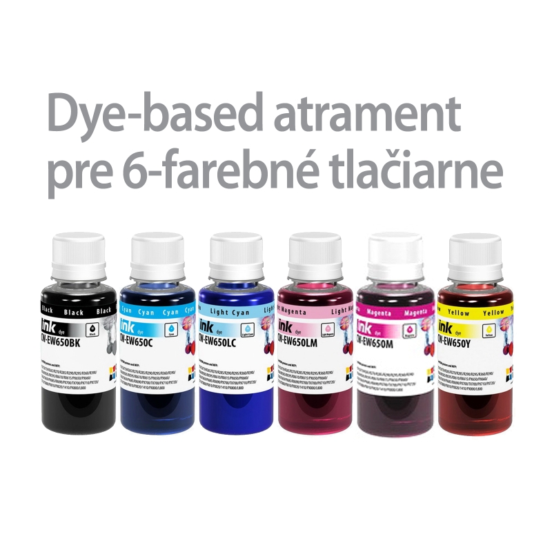 ColorWay Atrament EPSON 6x100ml - dyebased