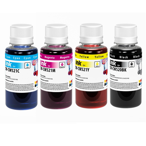 

ColorWay Atrament CANON multipack 4x100ml - dyebased