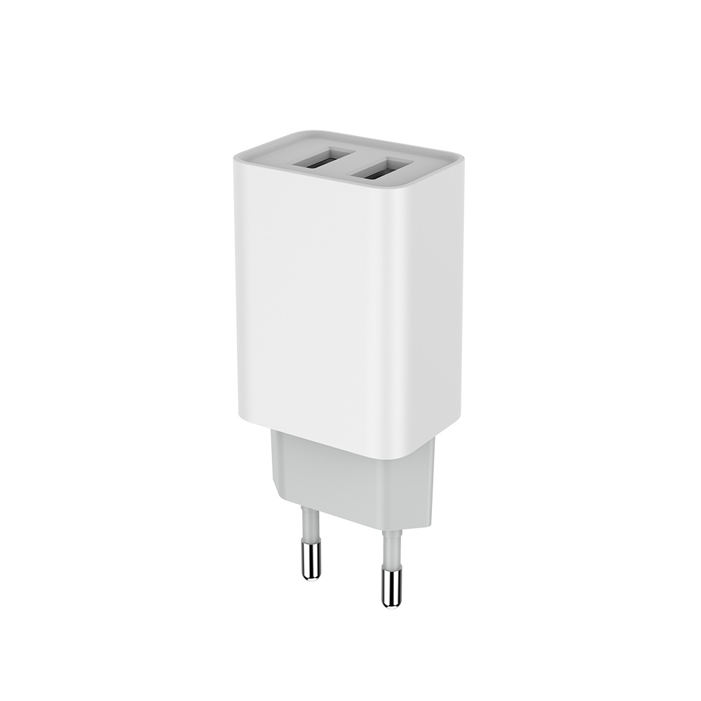 ColorWay AC nabíjačka 2xUSB AUTO ID 2.1A (10W), biela, (CW-CHS015-WT)
