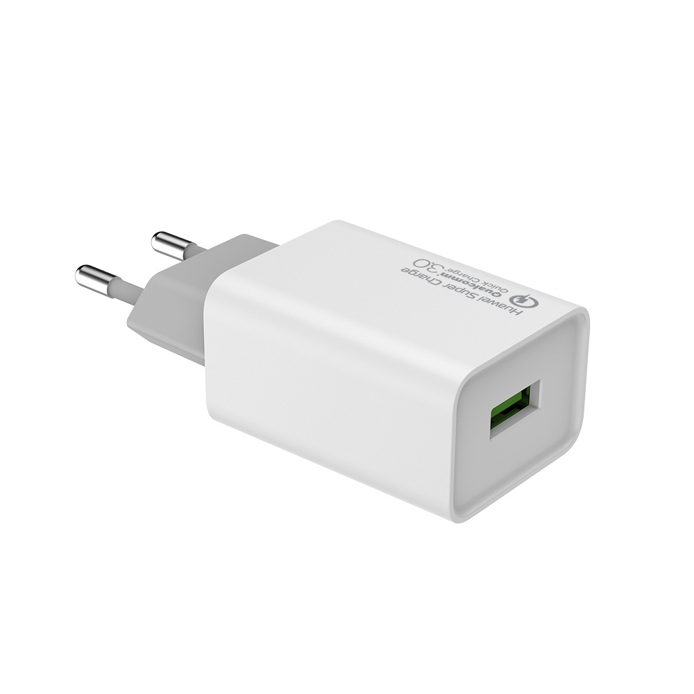 ColorWay AC nabíjačka 1xUSB Huawei Super Charge/Quick Charge 3.0, 4.0A (20W), biela (CW-CHS014Q-WT)