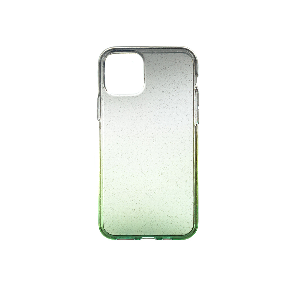 Puzdro ColorWay Shine-Gradient pre smartfóny Apple iPhone 11 Pro Max - zelené