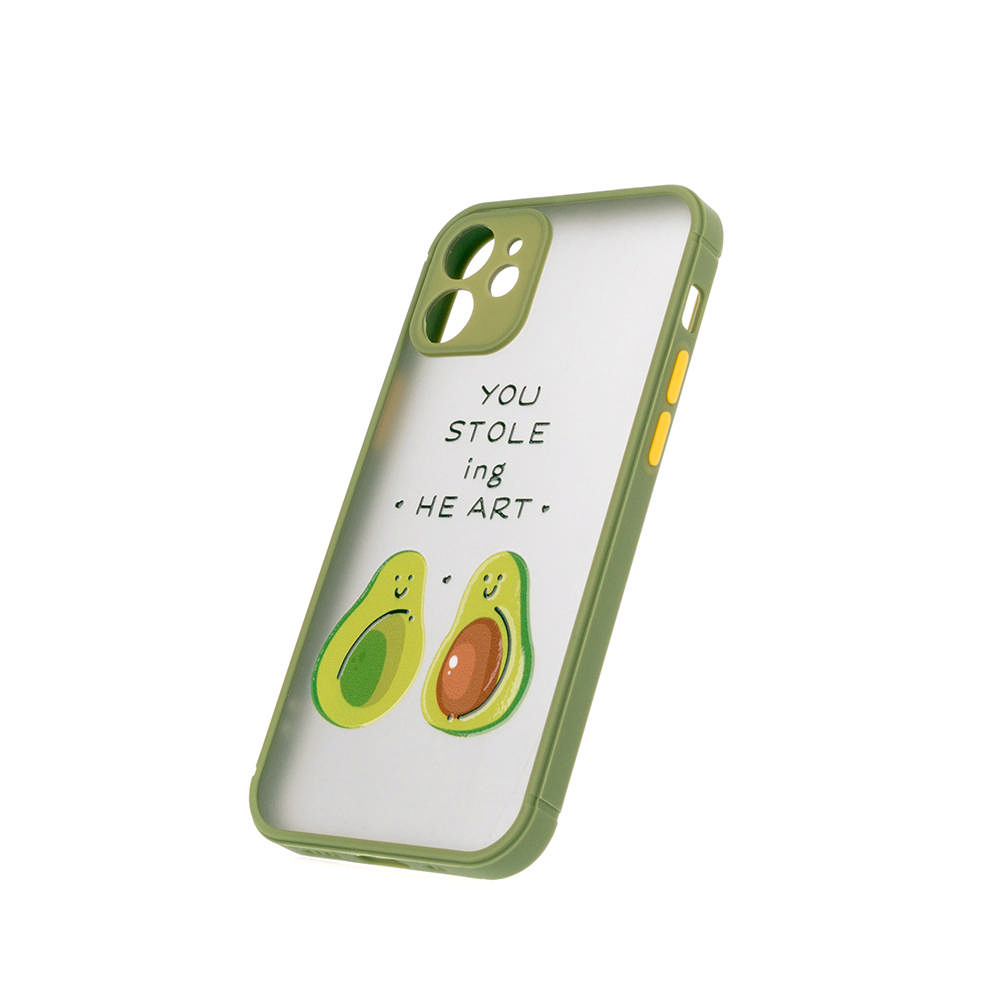 Puzdro ColorWay Smart Matné pre Apple iPhone 12 mini - Avocado - zelené