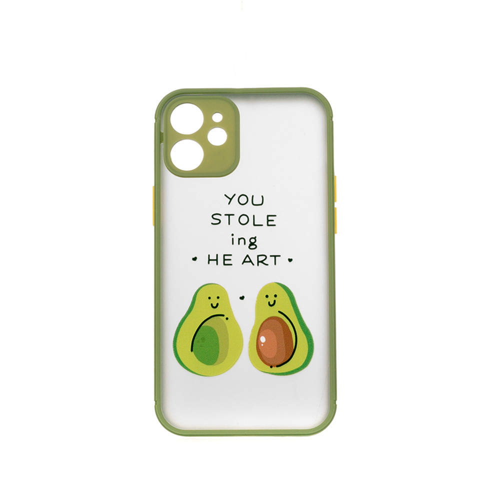 Puzdro ColorWay Smart Matné pre Apple iPhone 12 mini - Avocado - zelené