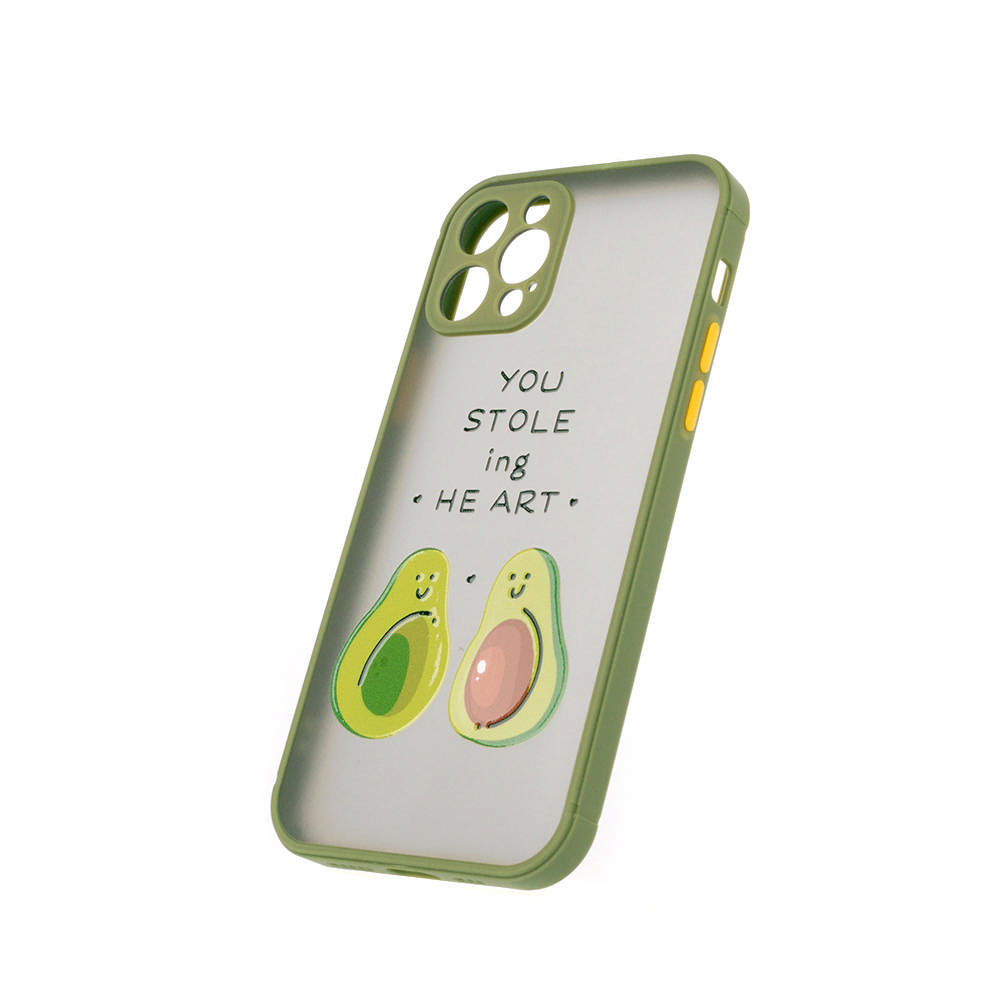 Puzdro ColorWay Smart Matné pre Apple iPhone 12 Pro - Avocado - zelené