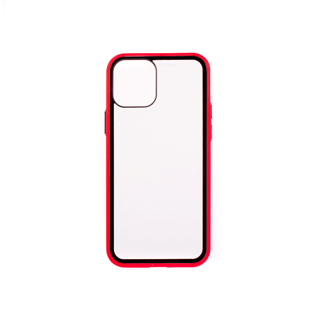 Puzdro ColorWay Smart Matné pre Apple iPhone 12 Pro - červené