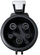 ZENCAR Adaptér nabíjačky pre EV -z Typ 2 na Typ 1 nabíjací kábel, 1-fázový 32A/7,6kW - 0,5m
