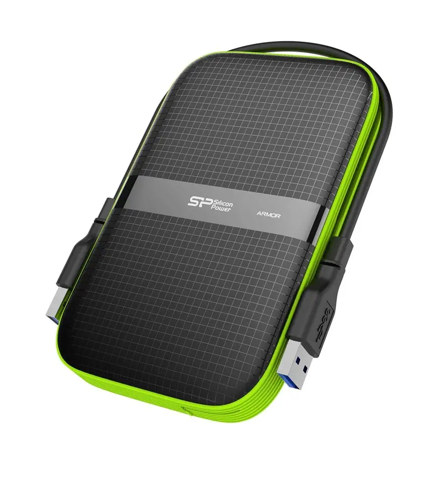

Silicon Power Prenosný HDD 2.5" ARMOR A60 , 4TB USB3.2 (SP040TBPHDA60S3K)