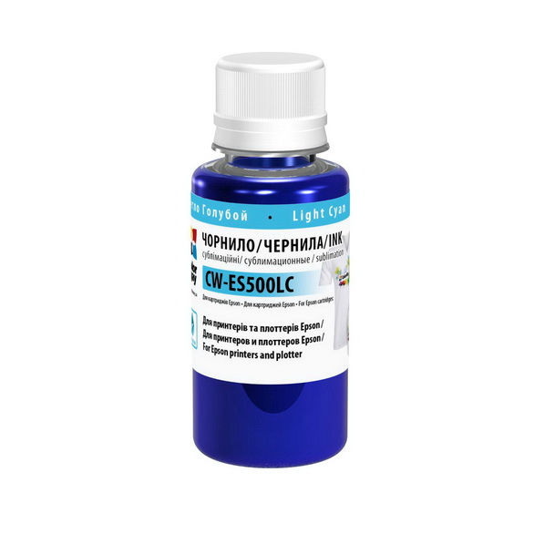 Sublimačný atrament ColorWay 100ml - light cyan