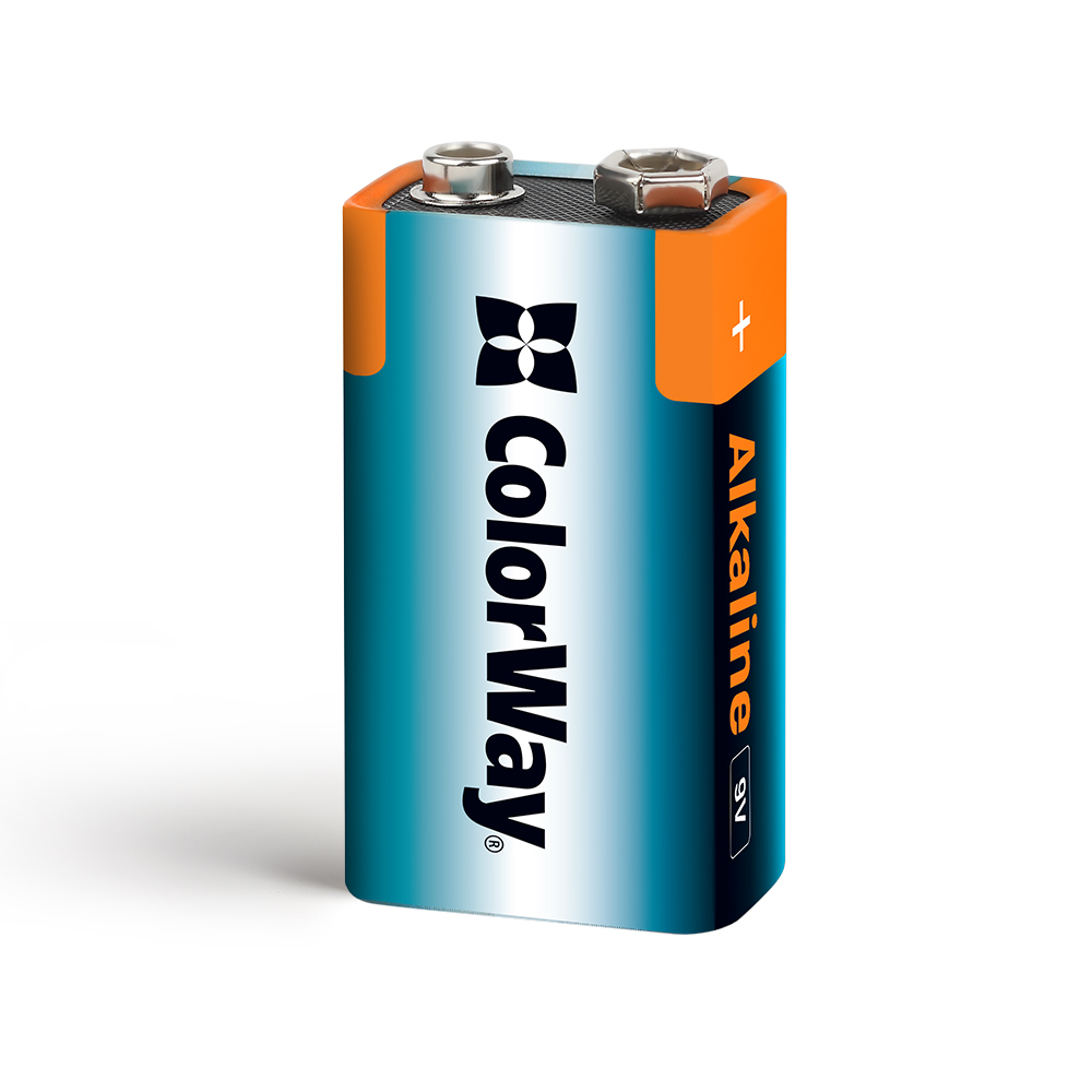 

Batéria ColorWay Alkaline Power 9V/6LR61 (1ks) blister (CW-BA6LR61-1BL)