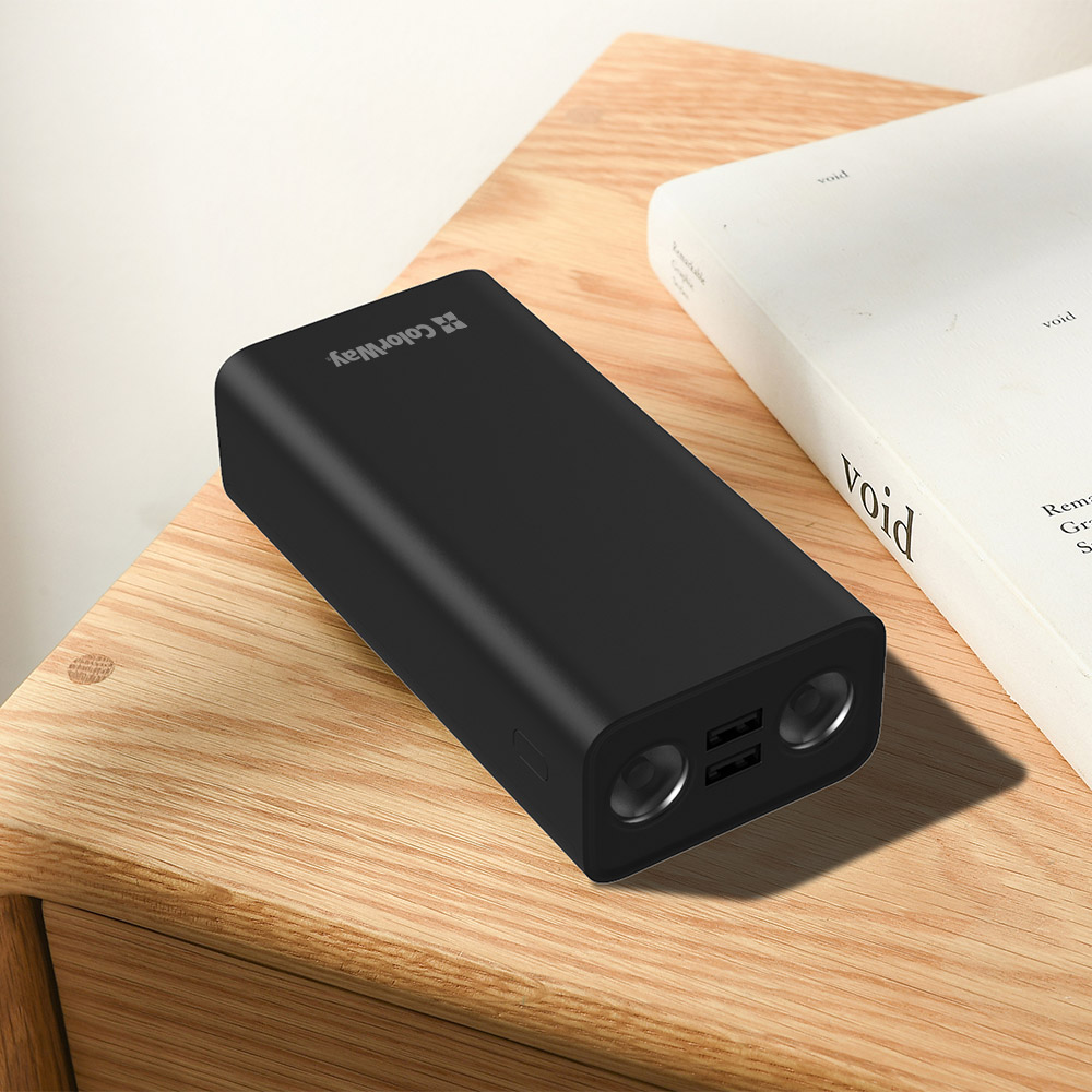 

PowerBank ColorWay 30 000 mAh Lamp, Čierna (CW-PB300LPB3BK-F)
