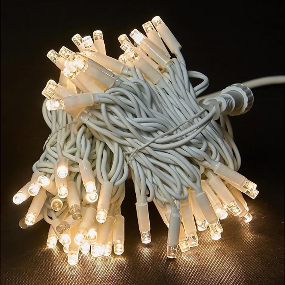 ColorWay LED vonkajšia girlanda СolorWay - reťaz,10m,100Led,IP65, teplá biela,(CW-GO-100L10WW)