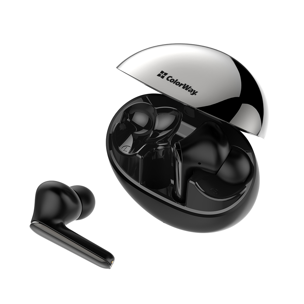 Bezdrôtové slúchadlá (earbuds) ColorWay TWS-3 (CW-TWS3BK) - čierne