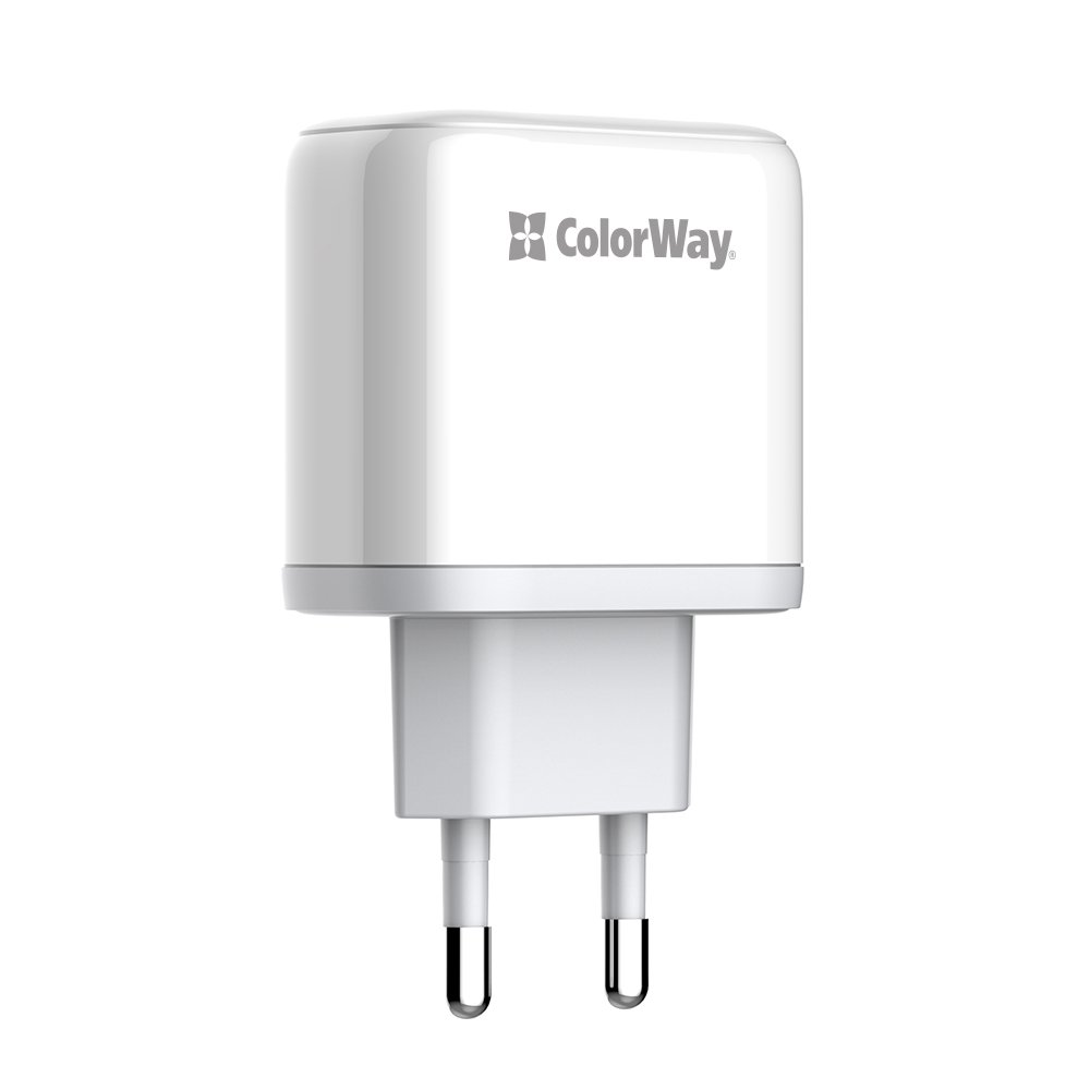 ColorWay CW-CHS042PD-WT Power Delivery Port PPS USB  - biela