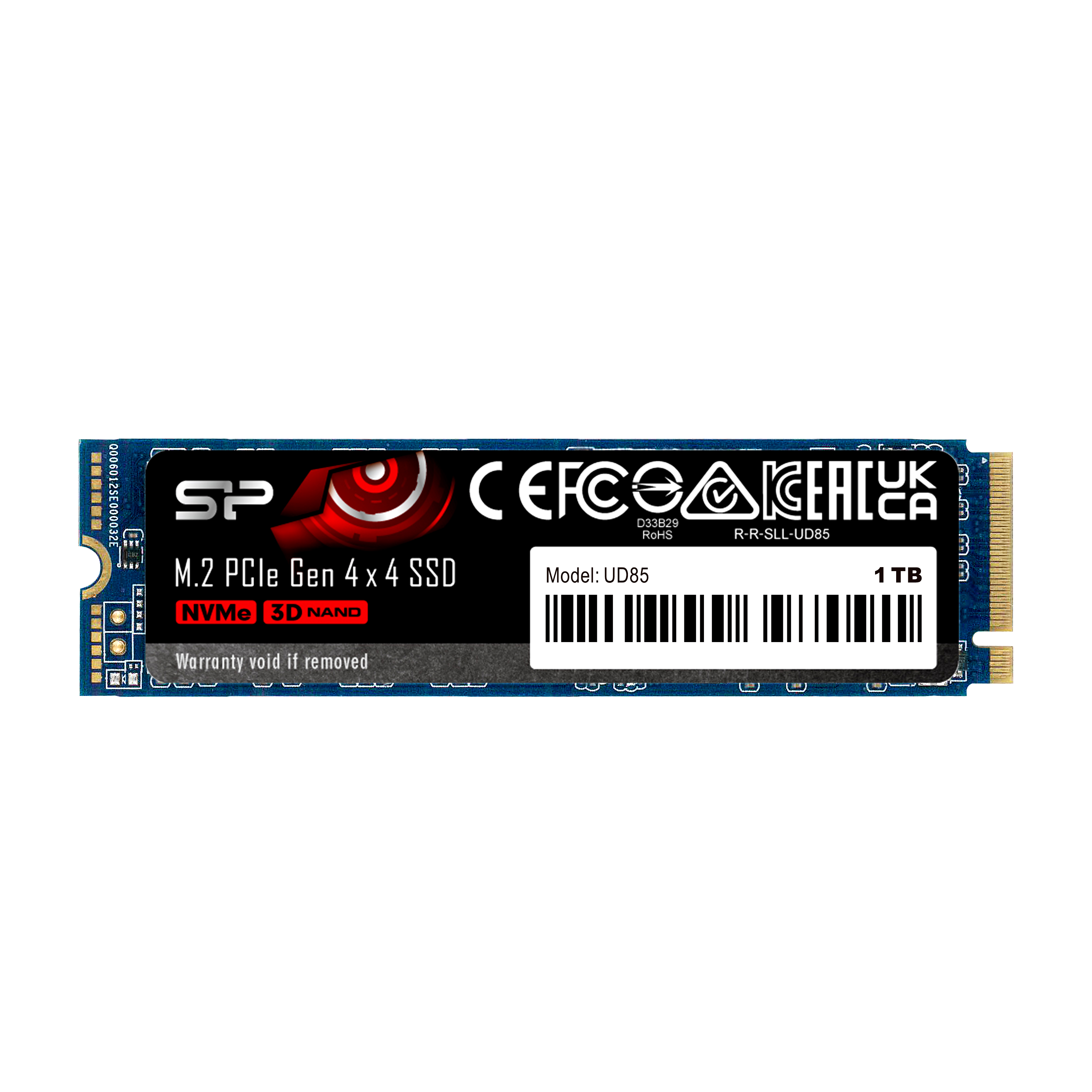 SSD Silicon Power M.2 2280 PCIe SSD,UD85, 1TB (SP01KGBP44UD8505)