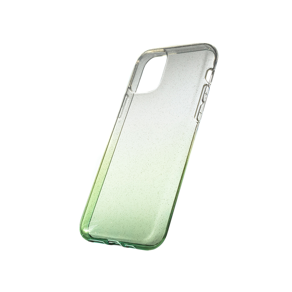 Puzdro ColorWay Shine-Gradient pre smartfóny Apple iPhone 11 Pro Max - zelené