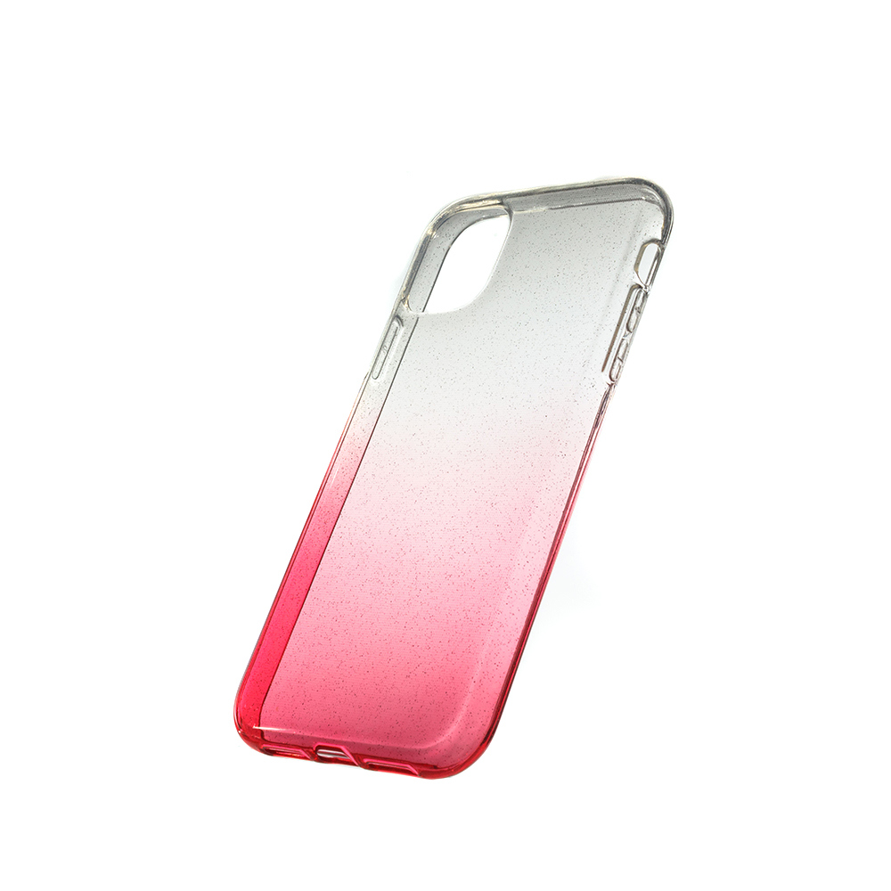Puzdro ColorWay Shine-Gradient pre smartfóny Apple iPhone 11 - červené