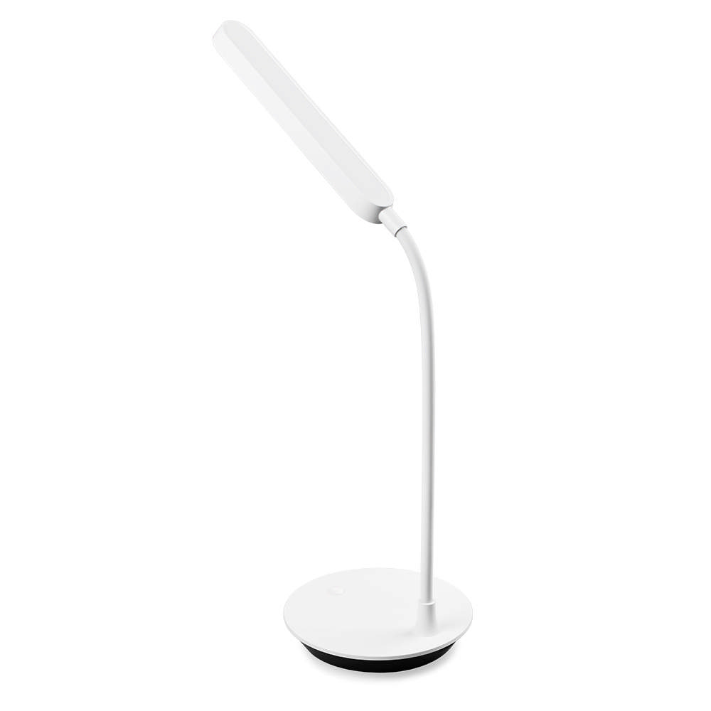 ColorWay LED stolná lampa, Portable & Flexible 360 so zabudovanou batériou, biela (CW-DL12FB-W)