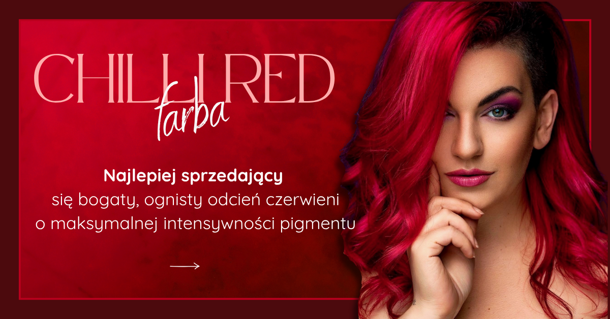 Najpopularniejszy kolor włosów Chilli Red