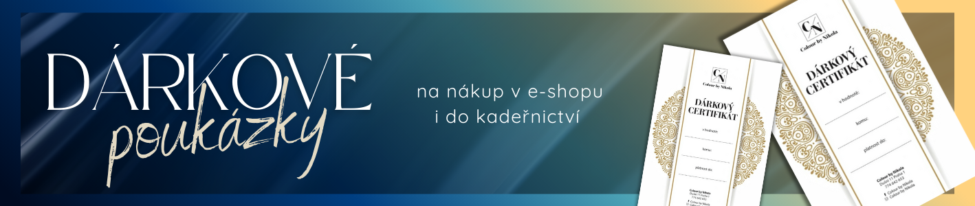 Dárkové poukazy Colour by Nikola