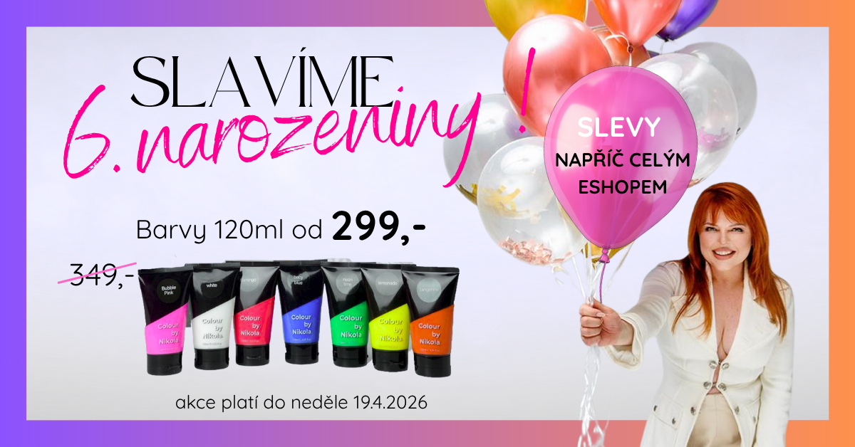 6. narozeniny ColourByNikola
