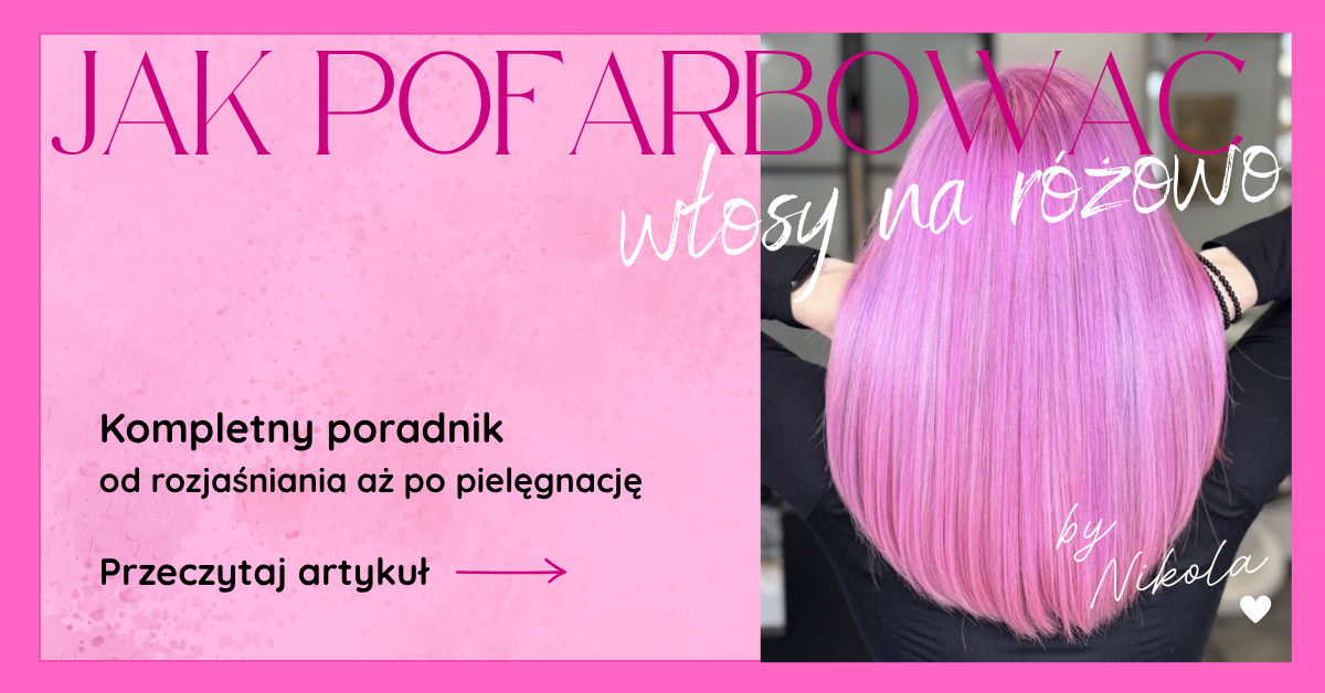 Jak pofarbować włosy na różowo