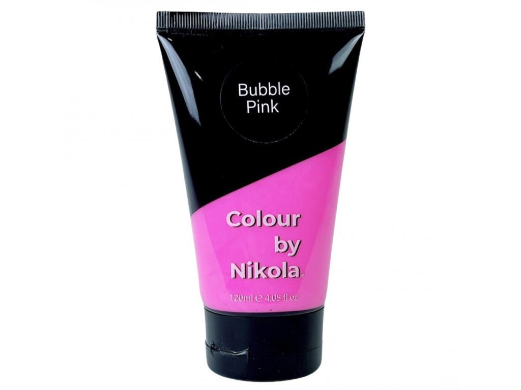 Bubble Pink, pastelová růžová barva na vlasy, 120 ml