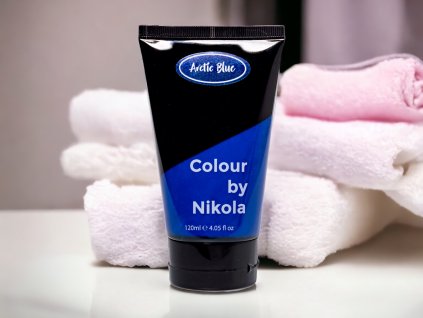 Color by Nikola, Barva na vlasy, Hair Colour, Farba do włosów, ARCTIC BLUE, modrá, niebieska, Colour by Nikola