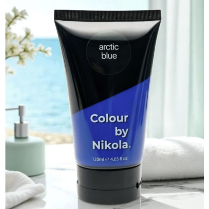 Barva na vlasy, ARCTIC BLUE středně modrá, 120 ml