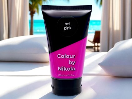 Barva na vlasy, Hot Pink, sytá růžová, 120 ml