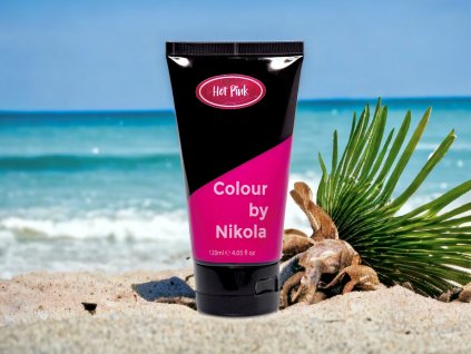 Barva na vlasy, Hot Pink, sytá růžová, Hair Color, rich pink, Farba do włosów, intensywny różowy pigment, 120 ml Colour by Nikola Hair Colour, HOT PINK rich pink, 120 ml