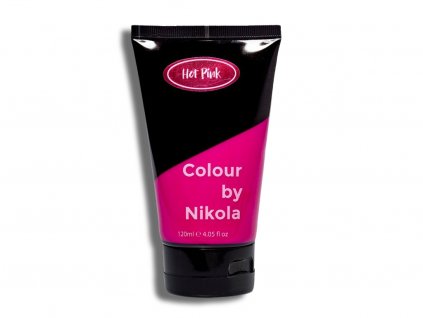 HOT PINK, sytá růžová barva na vlasy, intenzivní růžový pigment