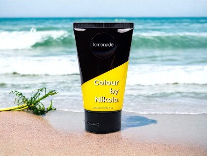 Barva na vlasy, Lemonade, sytá žlutá, Hair colour, rich yellow, Farba do włosów, intensywny żółty, 120 ml Colour by Nikola
