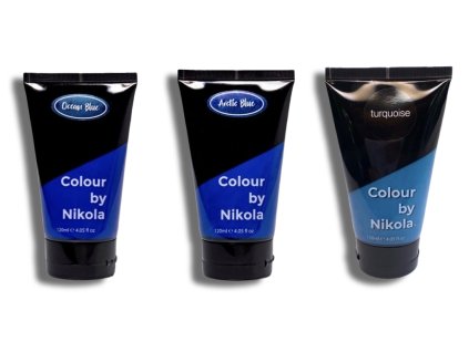 Ice trio-OCEAN BLUE, sytá tmavá modrá